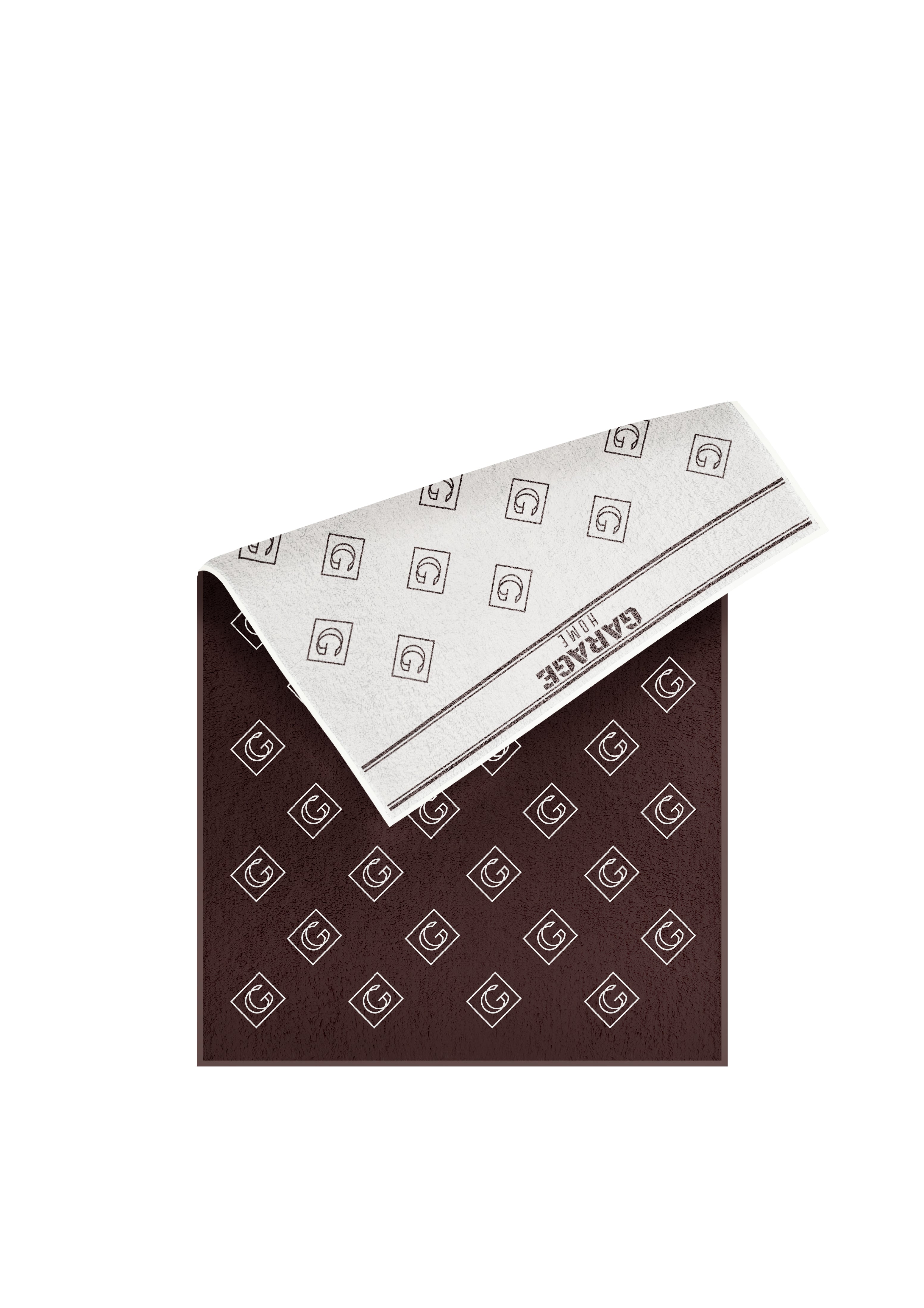 Reversible terry towel "Garage est.2016"