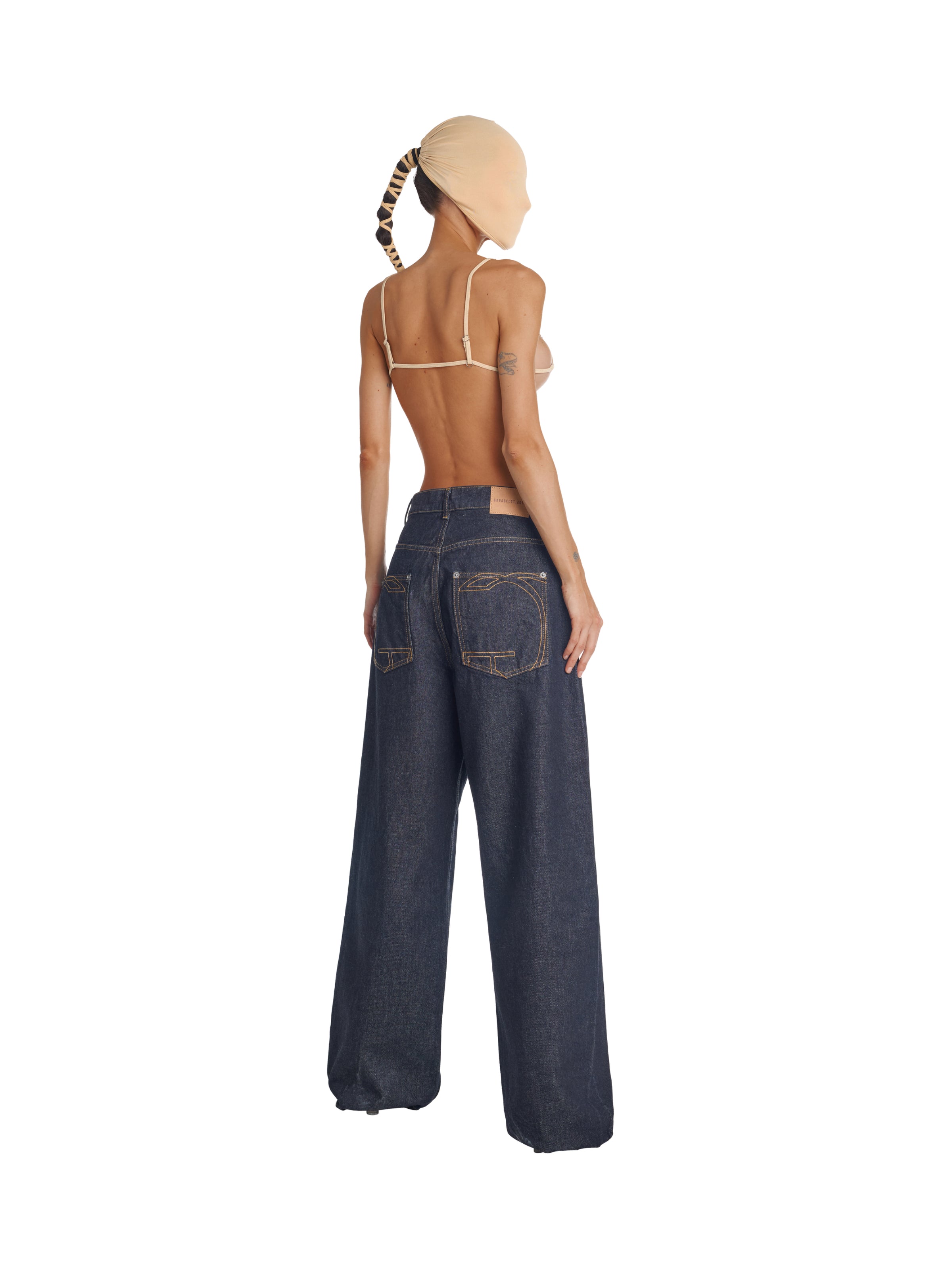 Darkblue denim jeans