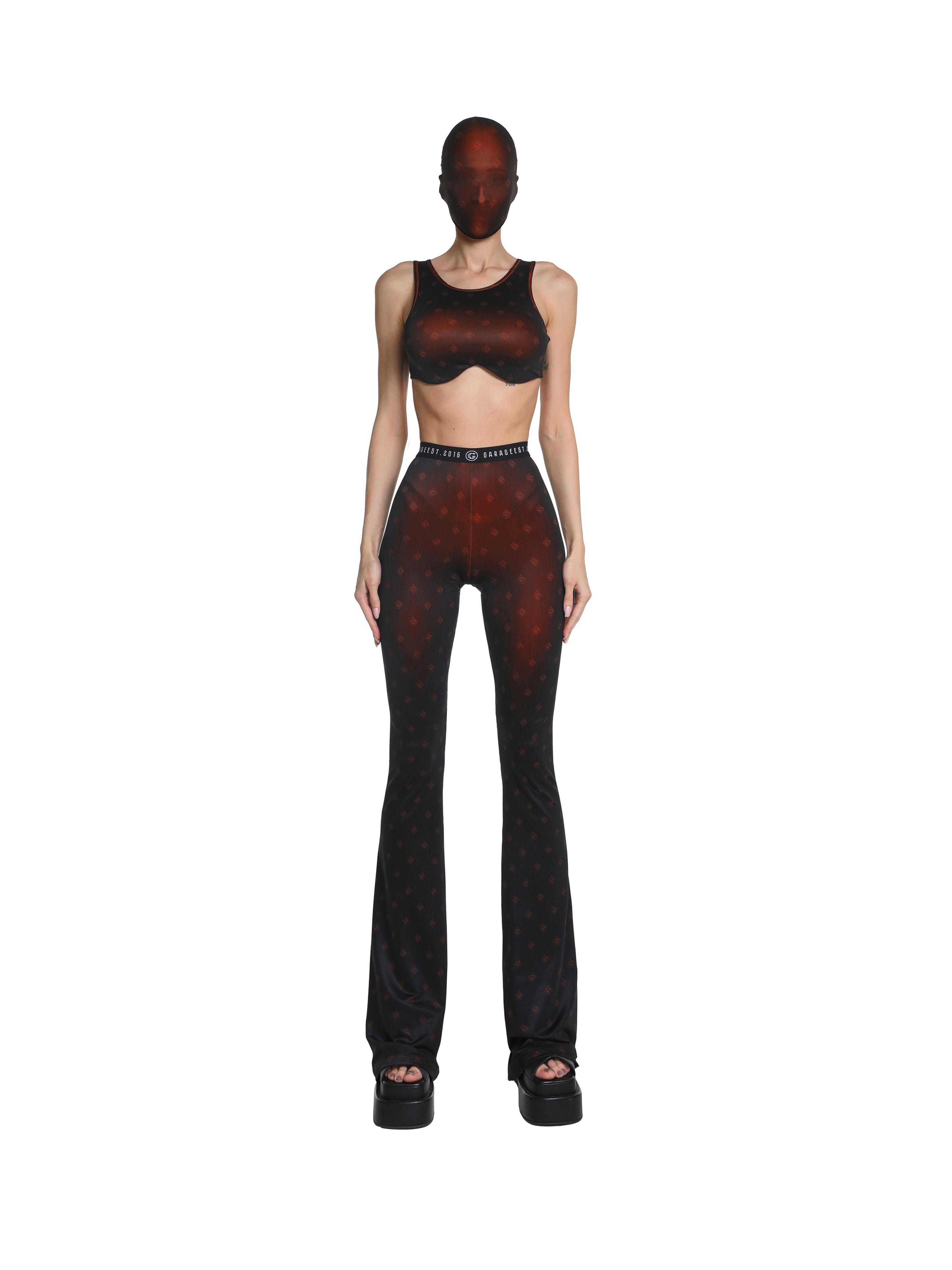 Flared leggy pattern