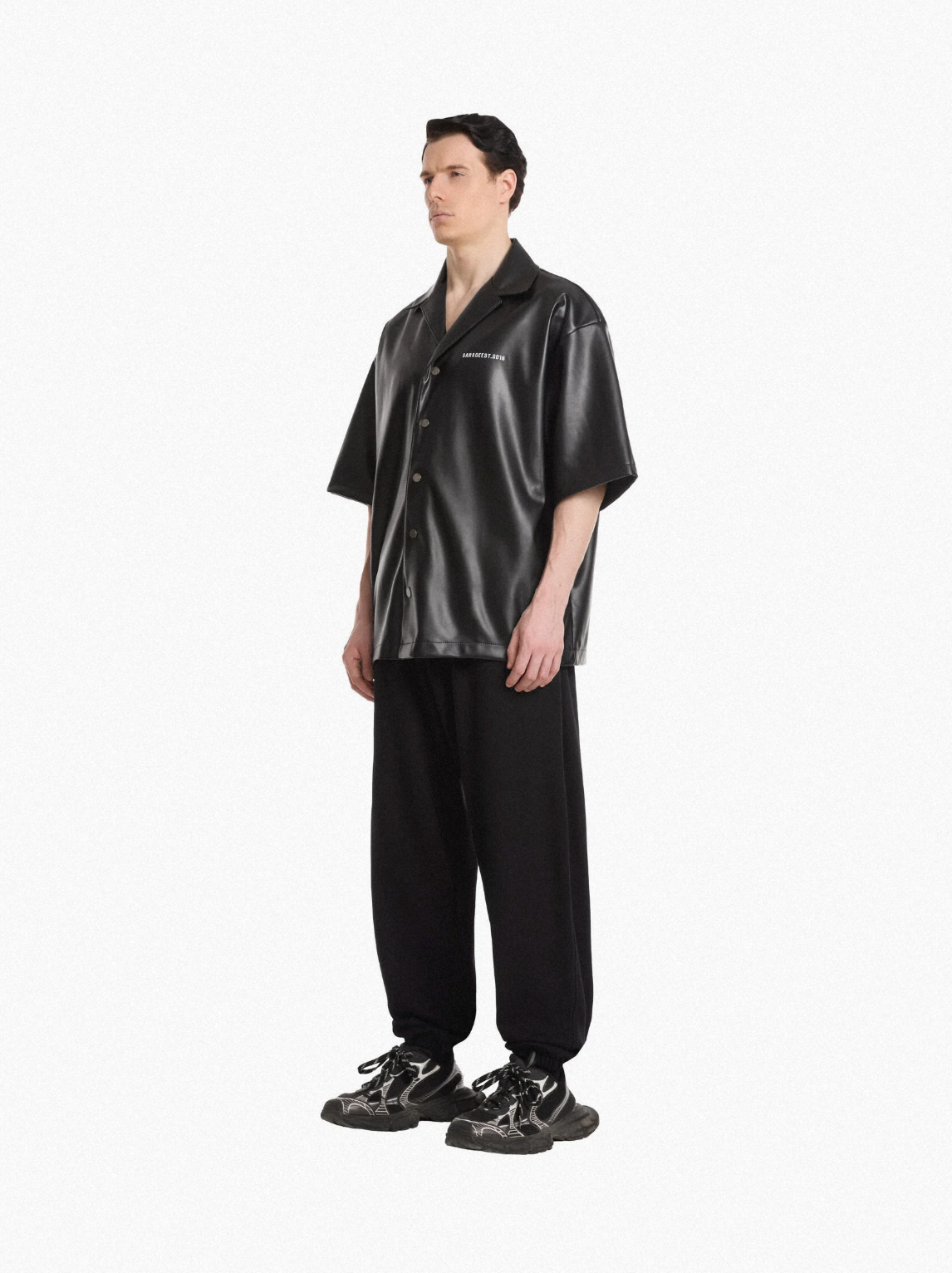 MEN'S ECO-LEATHER SHIRT