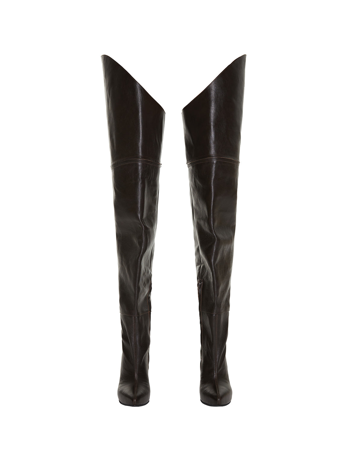 G-out leather boots