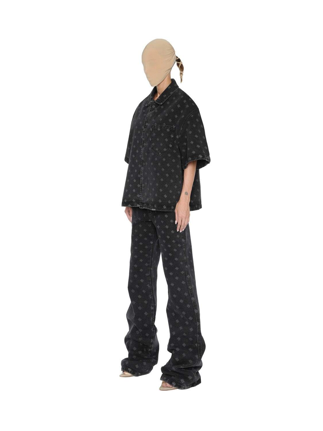 Unisex shirt koyu gri
