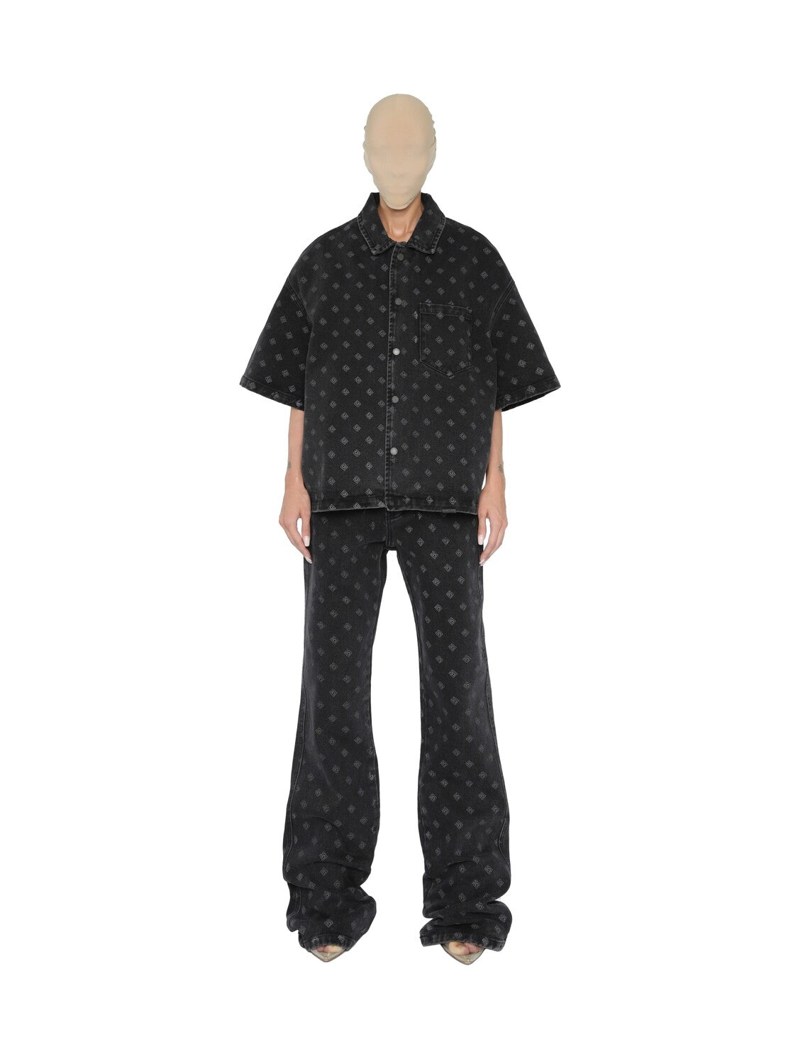 Unisex shirt koyu gri