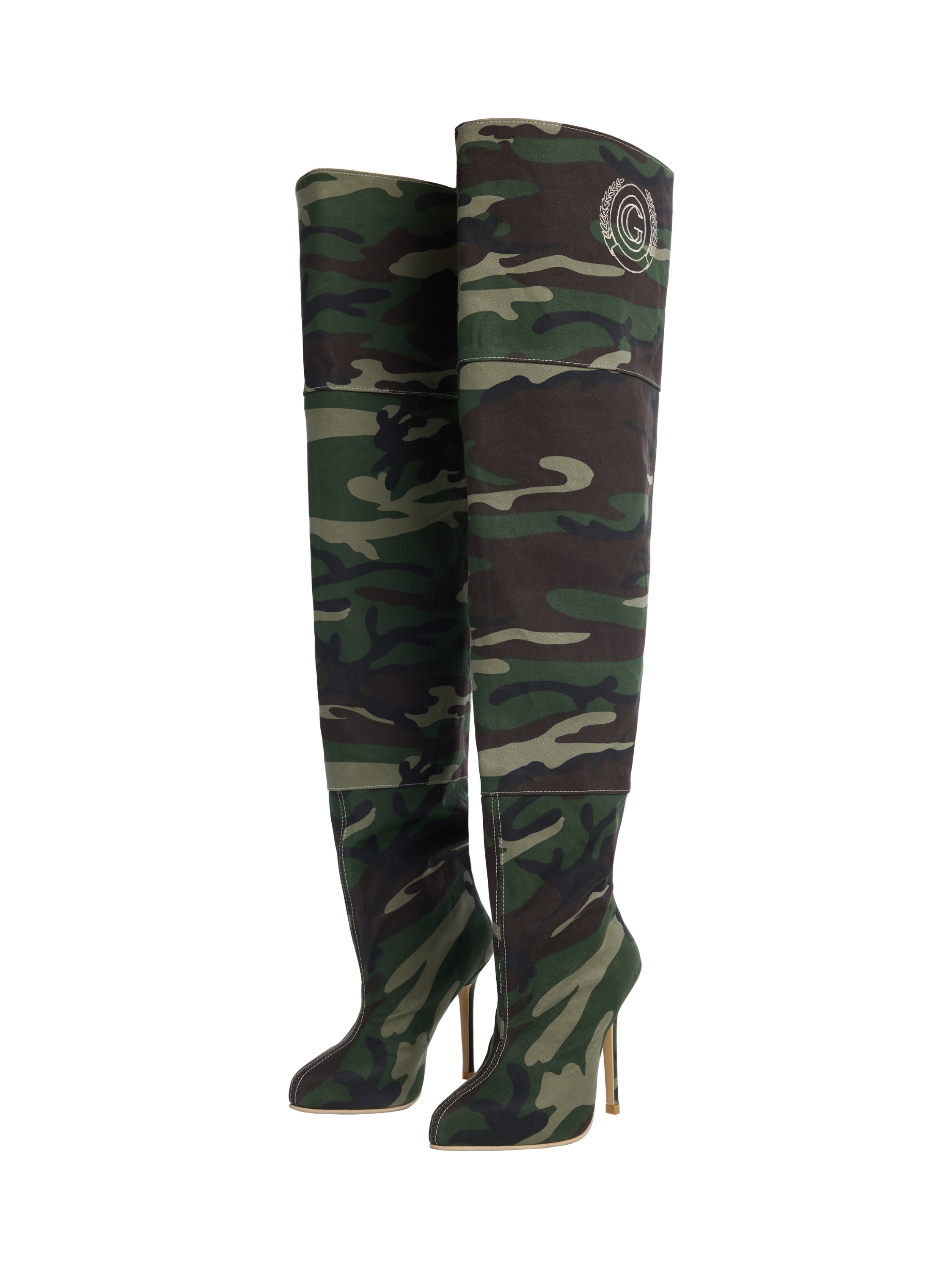 Long Boots Camo