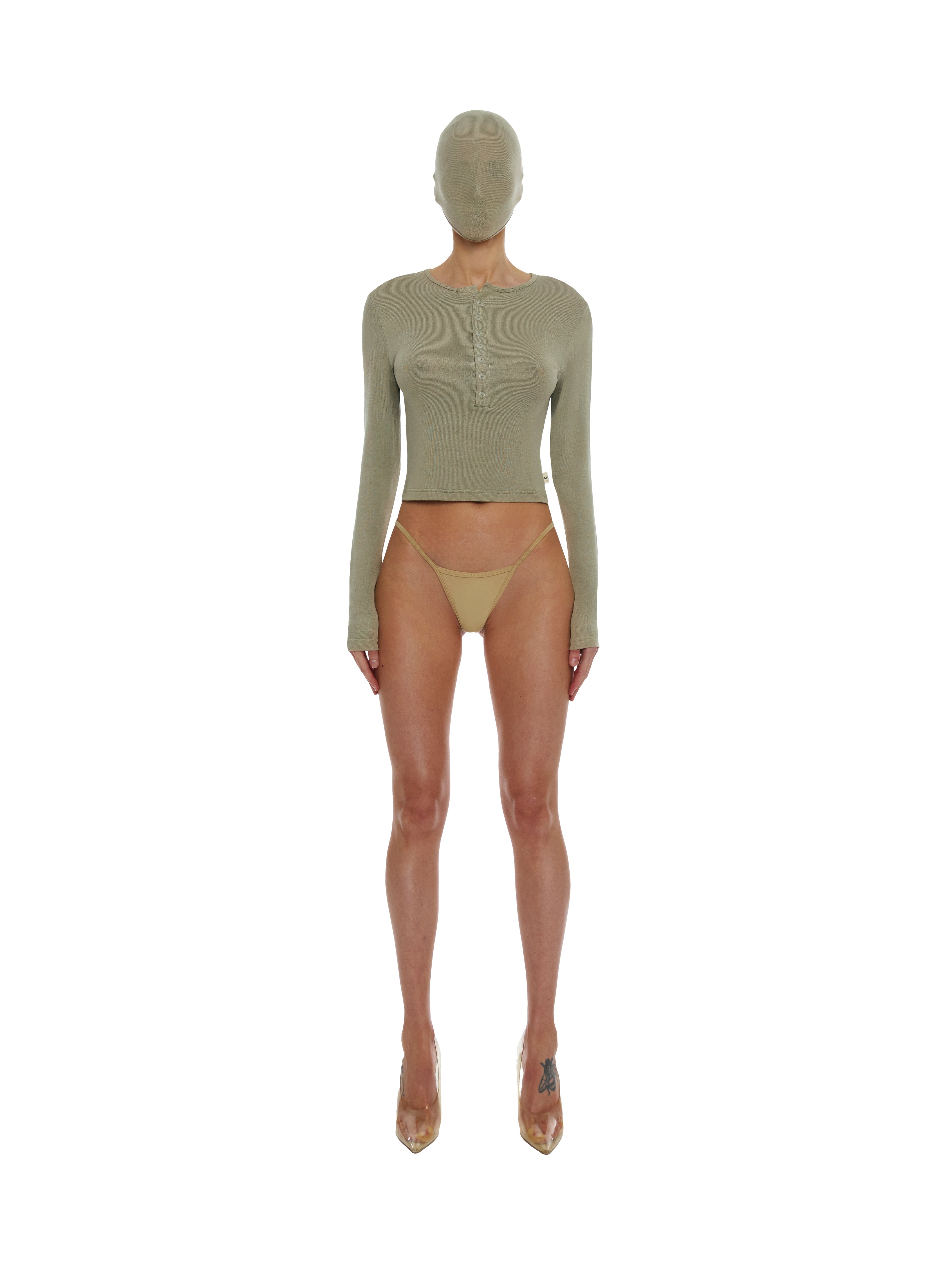 Long khaki