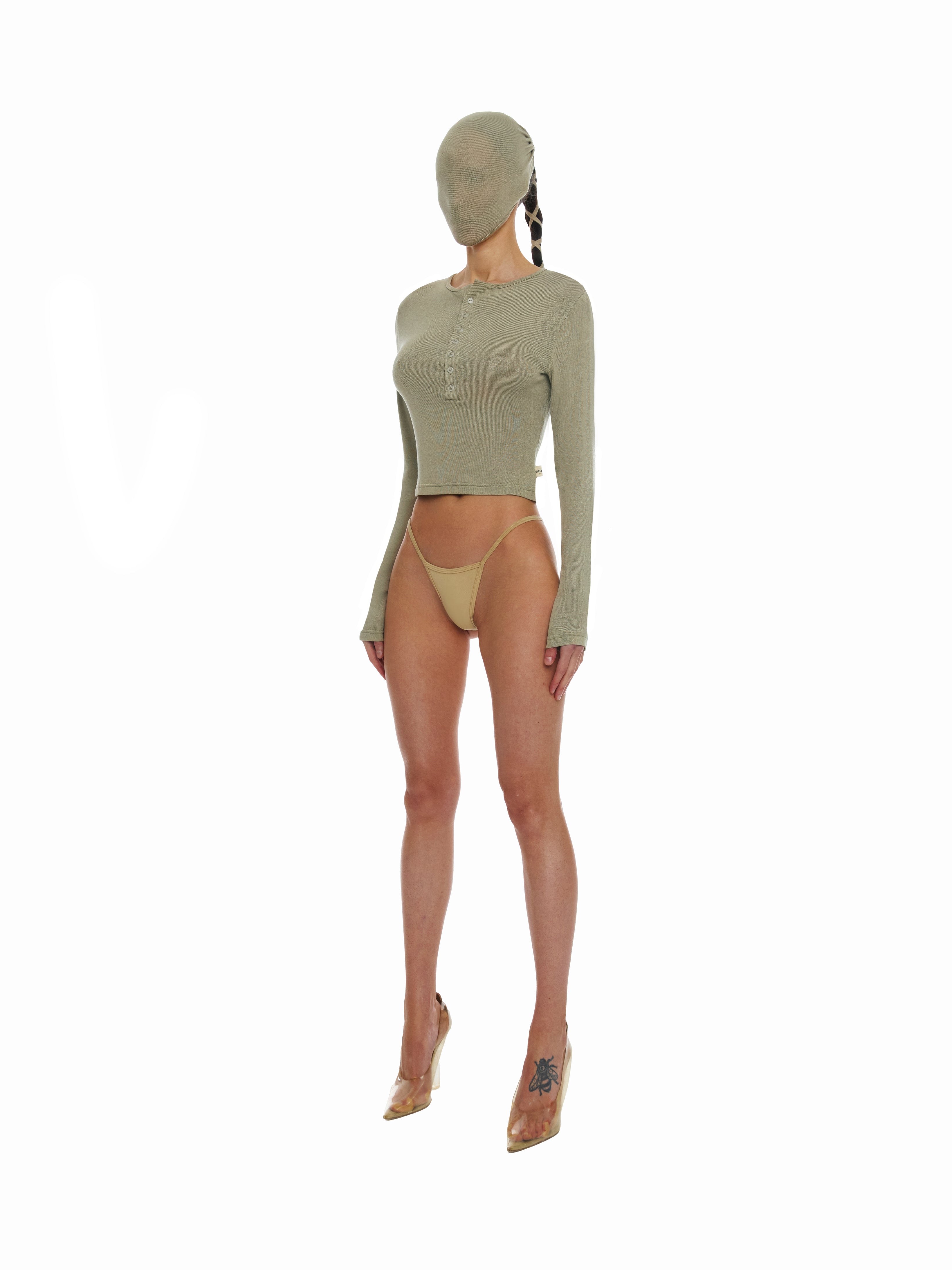 Long khaki