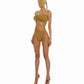 Seamless bando and thongs