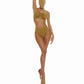 Seamless bando and thongs