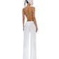 Viscose low rise pants