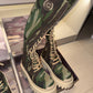 Camo high boots