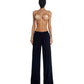 Viscose low rise pants