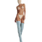 Denim Long boots heels 12