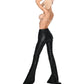 LACE-UP FLARED PANTS