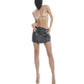 SKIRT MINI NOBLE BLACK