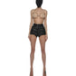 Rich bitch shorts with black pockets