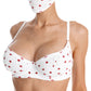 Set Strawberry bra and shorts