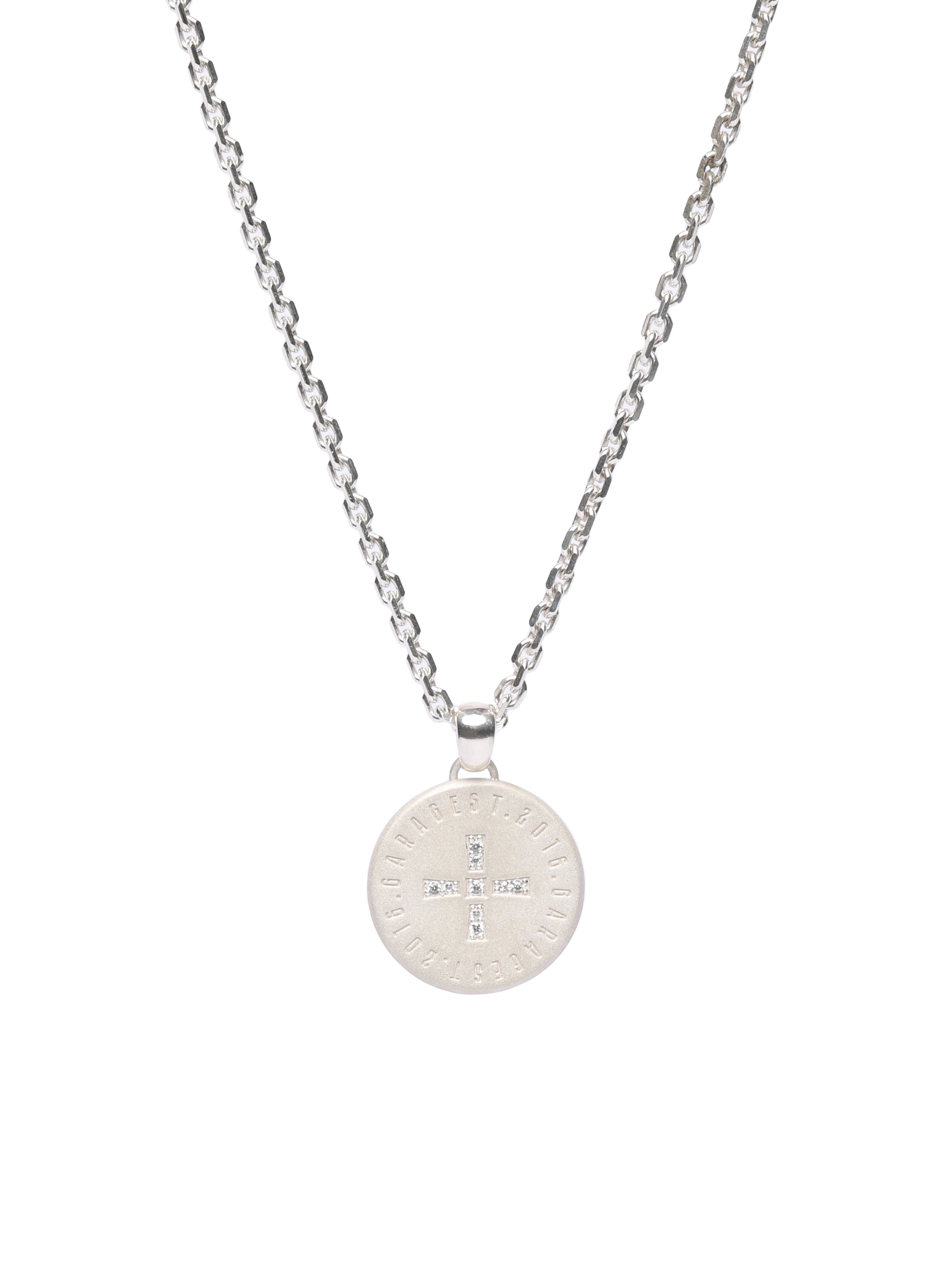 G-Silver Round Pendant