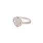 G-Figured Silver Ring