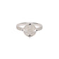 G-Figured Silver Ring