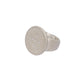 G-Seal Silver Ring With Cross