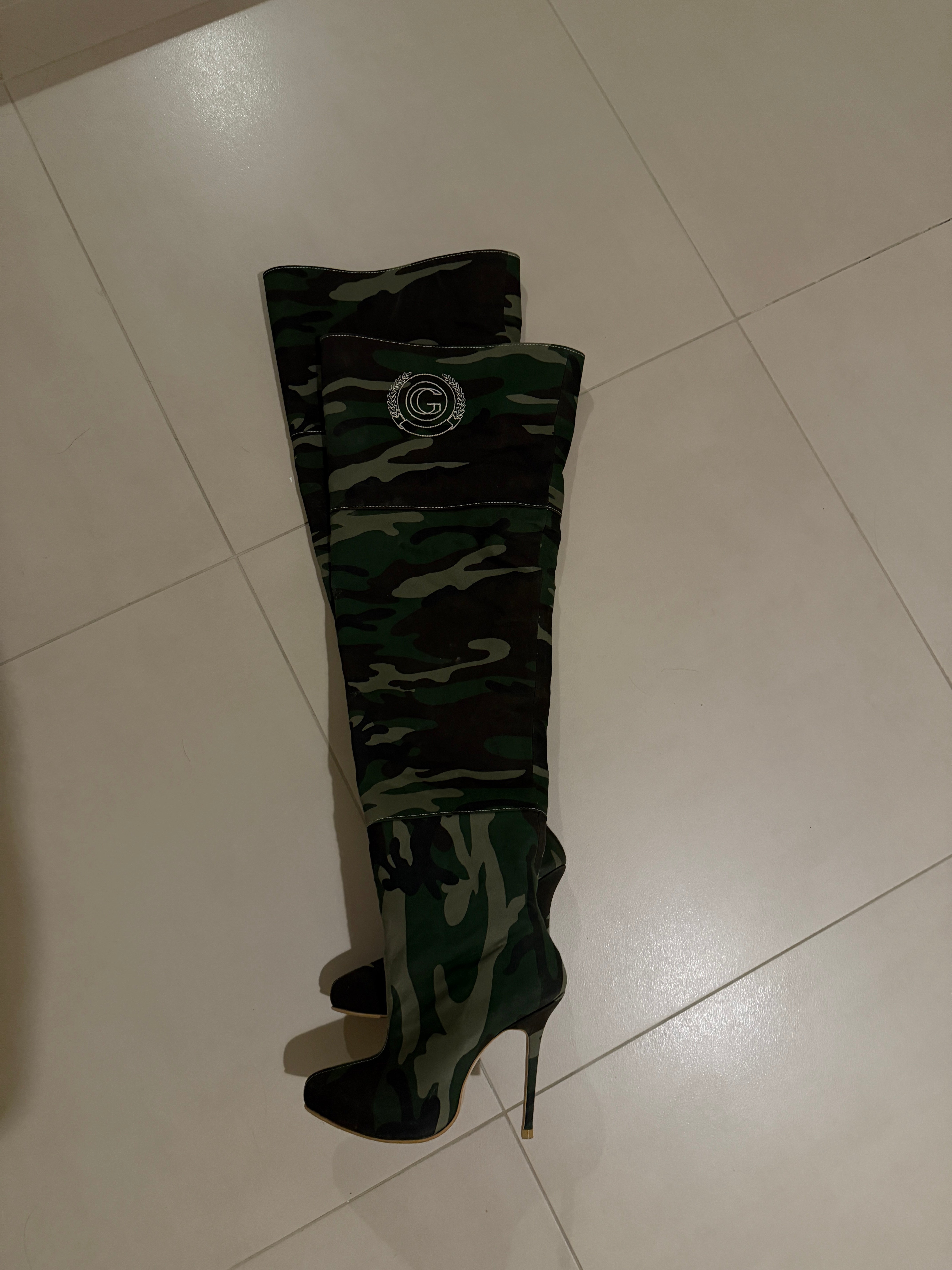 Long boots CAMO