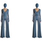 Flared Mesh Jumpsuit