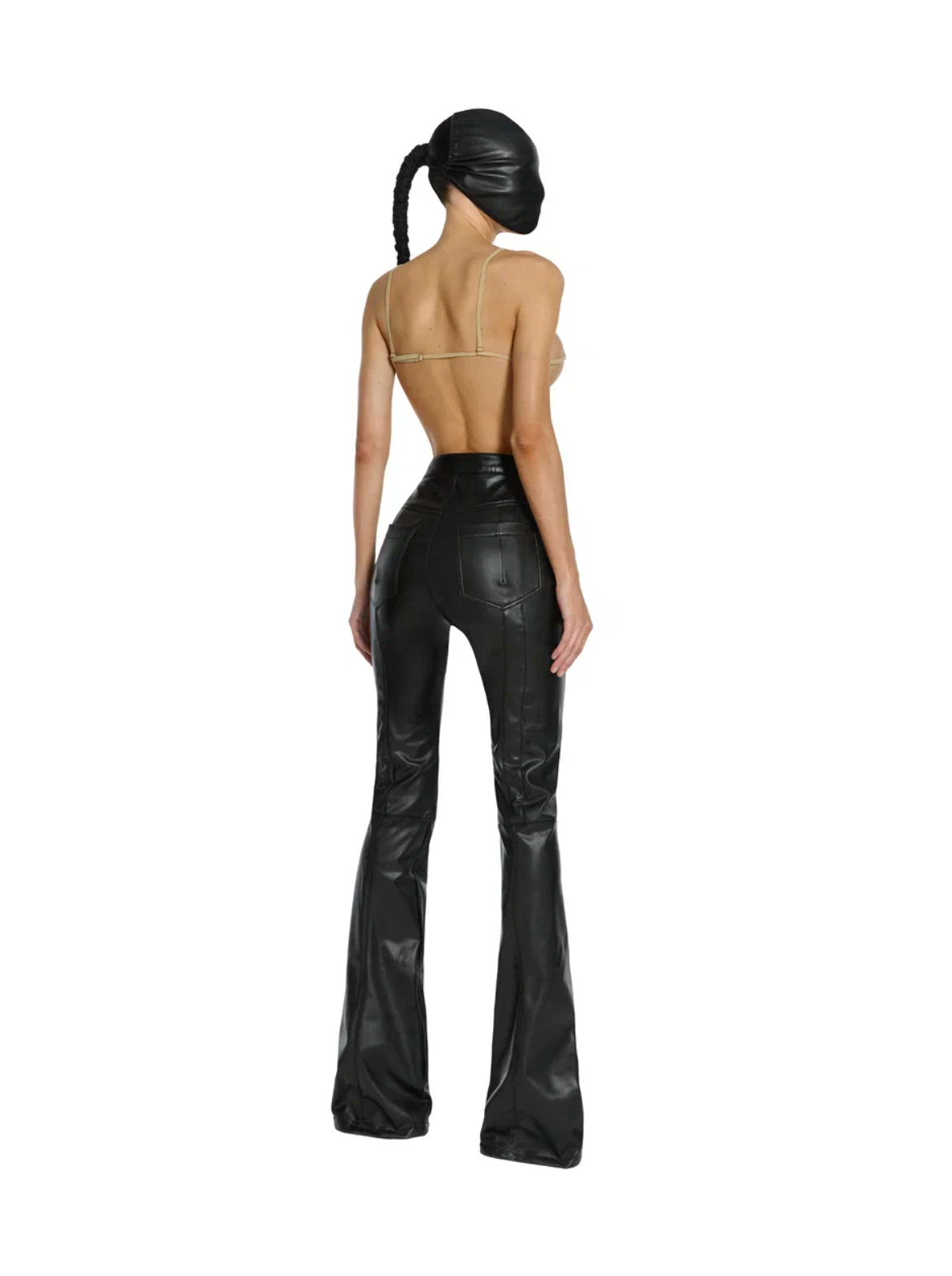 Lace-Up Flared Pants 7.11