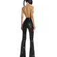Lace-Up Flared Pants 7.11