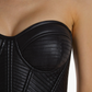 ECO-LEATHER CORSET