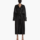 ECO-LEATHER TRENCH COAT