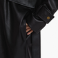 ECO-LEATHER TRENCH COAT