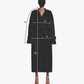 ECO-LEATHER TRENCH COAT