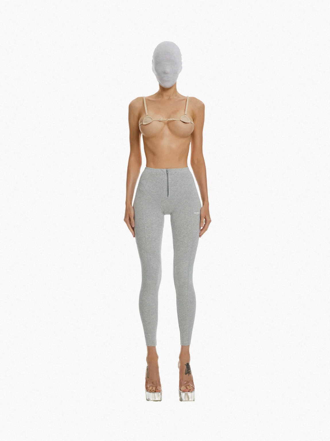 LEGGINGS WITH ZIPPER