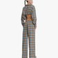 Plaid Shirt and Trousers Suit #1
