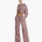 Plaid Shirt and Trousers Suit #2