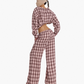 Plaid Shirt and Trousers Suit #2