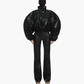 ECO-LEATHER TROUSERS-SHORTS