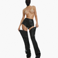 ECO-LEATHER TROUSERS-SHORTS