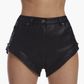 ECO-LEATHER TROUSERS-SHORTS