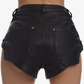 ECO-LEATHER TROUSERS-SHORTS