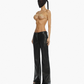 ECO-LEATHER TROUSERS