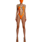 Open swimsuit bodysuit