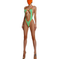Open swimsuit bodysuit