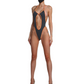 Open swimsuit bodysuit