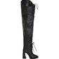 G-out lace-up boots