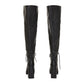 G-out lace-up boots