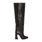 G-out leather boots