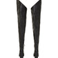 G-out lace-up boots