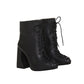 G-out lace-up boots