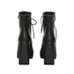 G-out lace-up boots